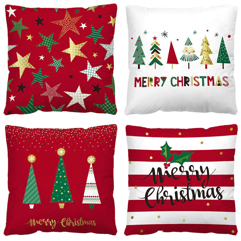 Christmas Plaid Pillow Cover Rieworkes