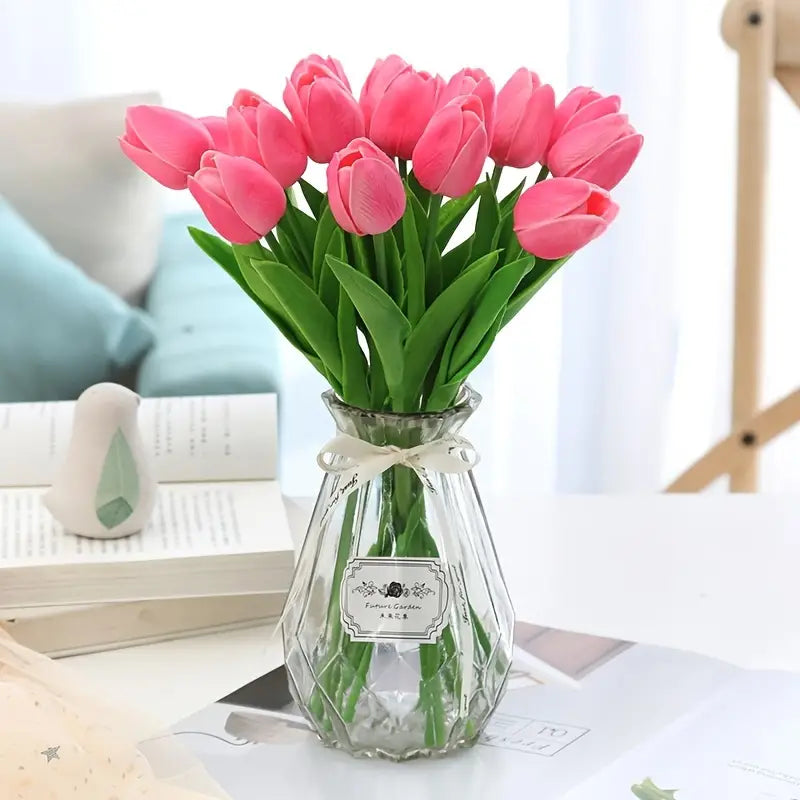 Artificial Tulip Decor Stems Mimarta