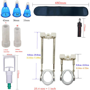 Super Penis Enlargement Extender Vacuum Stretcher Pump Hanger Bigger Enhancement Rieworkes