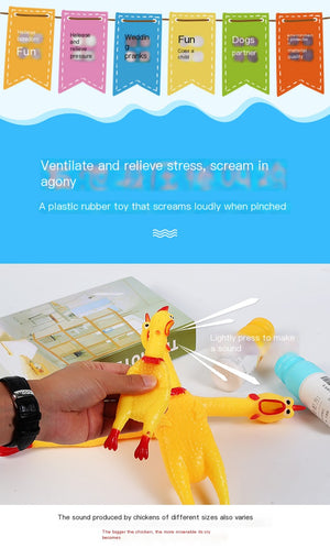 Screaming Chicken Pet Toy Mimarta