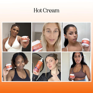 Hot Firming Lotion Sweat Enhancer - Skin Tightening Cream for Stomach Fat and Cellulite - Sweat Cream for Better Workout Results - Long Lasting Moisturizing Pre and Post Workout Massage Lotion menthol 4 Fl Oz (Pack of 1) Rieworkes