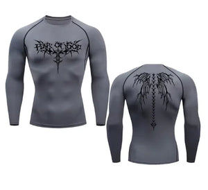 Anime Print Gym Sport Quick Dry Gym TShirts Rieworkes