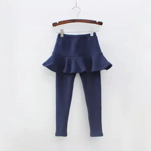 Winter Warmth Culottes for Girls - Two Piece Set Mimarta