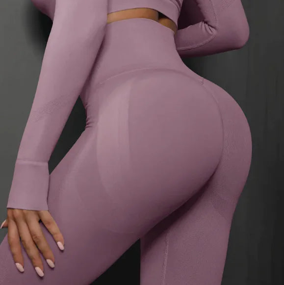 High Waist Seamless Yoga Pants Rieworkes