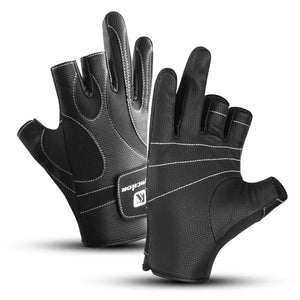Winter Outdoor Three-Finger Fishing Gloves for Men and Women Mimarta