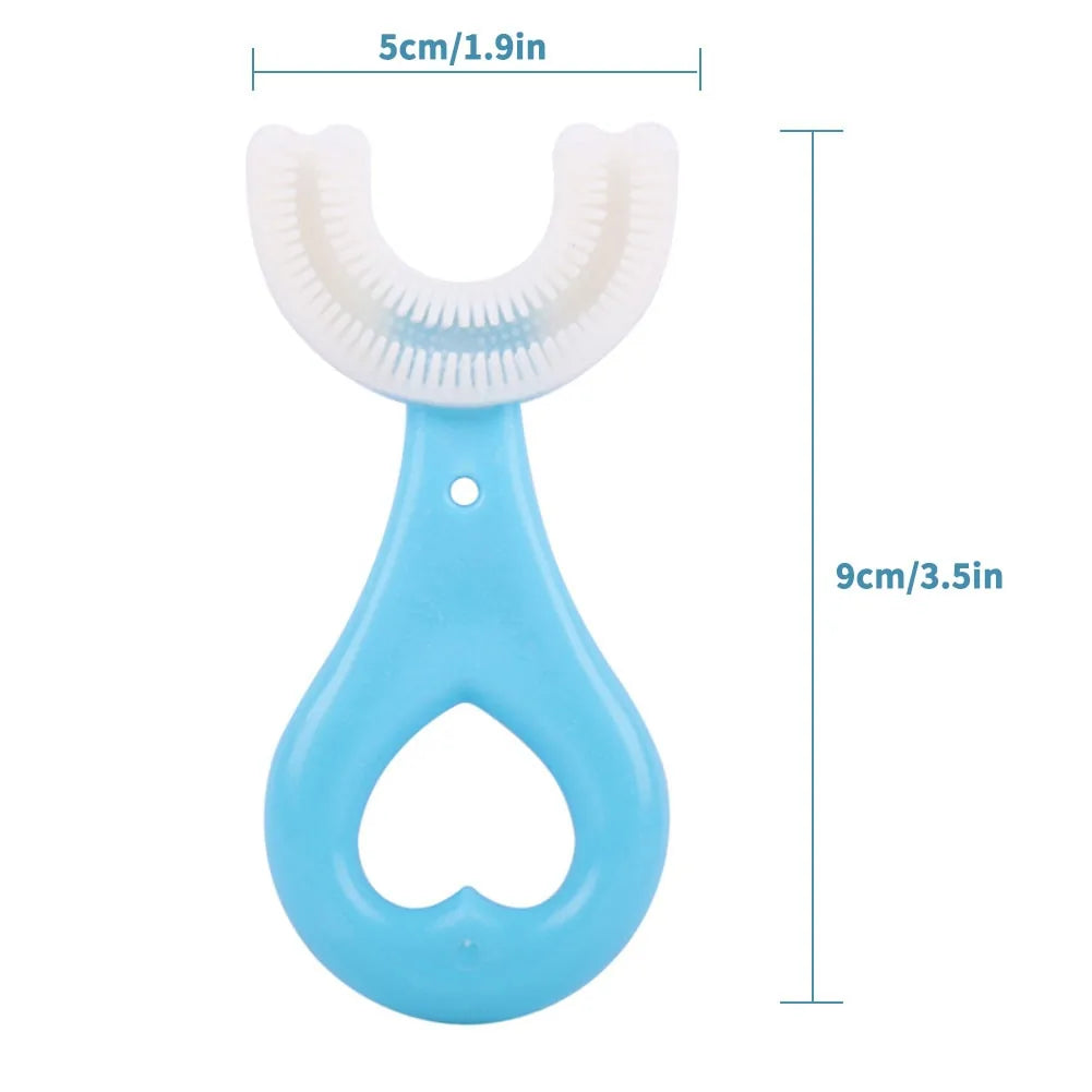 Childrens Infant U Silicon Toothbrush Rieworkes