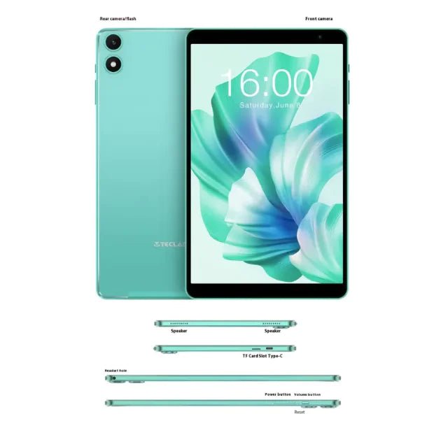 8 - inch Android 13 HD Tablet – 4GB RAM 64GB ROM Octa - Core Student Edition - Rieworkes
