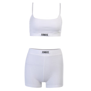 Women's Fashionable High-Waist Fitness Set (2 Pieces) Mimarta