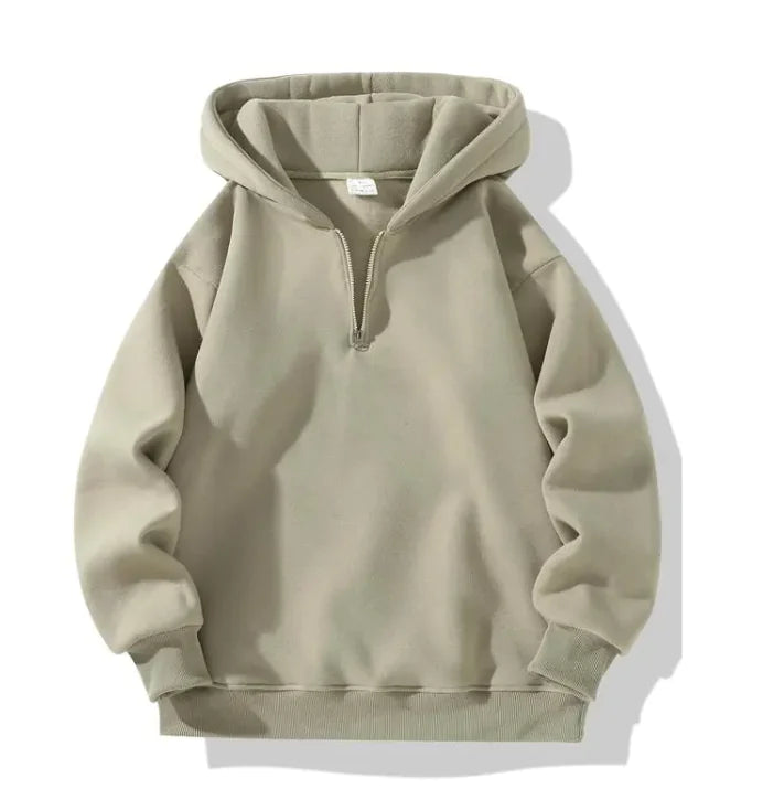 Autumn And Winter Men's Zipper Hoodie Loose Sports Sweater Rieworkes