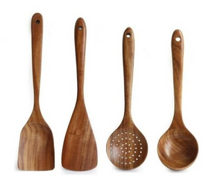 Essential Non-Stick Cookware & Wooden Spoon Set Mimarta