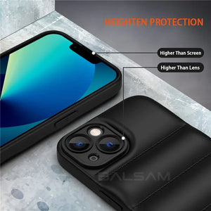 Luxury Down Jacket Phone Case Rieworkes