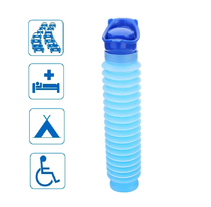 Male Female Portable Urinal Travel Camping Car Toilet Pee Bottle Emergency Kit Rieworkes