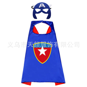 Kids' Superhero Cape for Halloween Dress-Up Party Mimarta