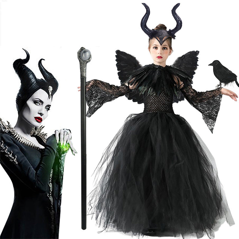 Sleeping Queen Halloween Costume Dress for Kids Mimarta