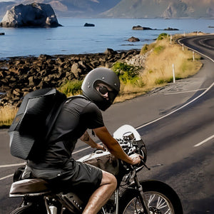 LED Motorcycle Backpack Mimarta