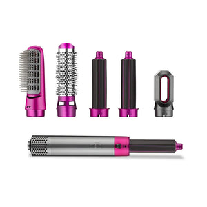 Professional 5-in-1 Hot Air Brush: Electric Hair Styling Tool Set Rieworkes