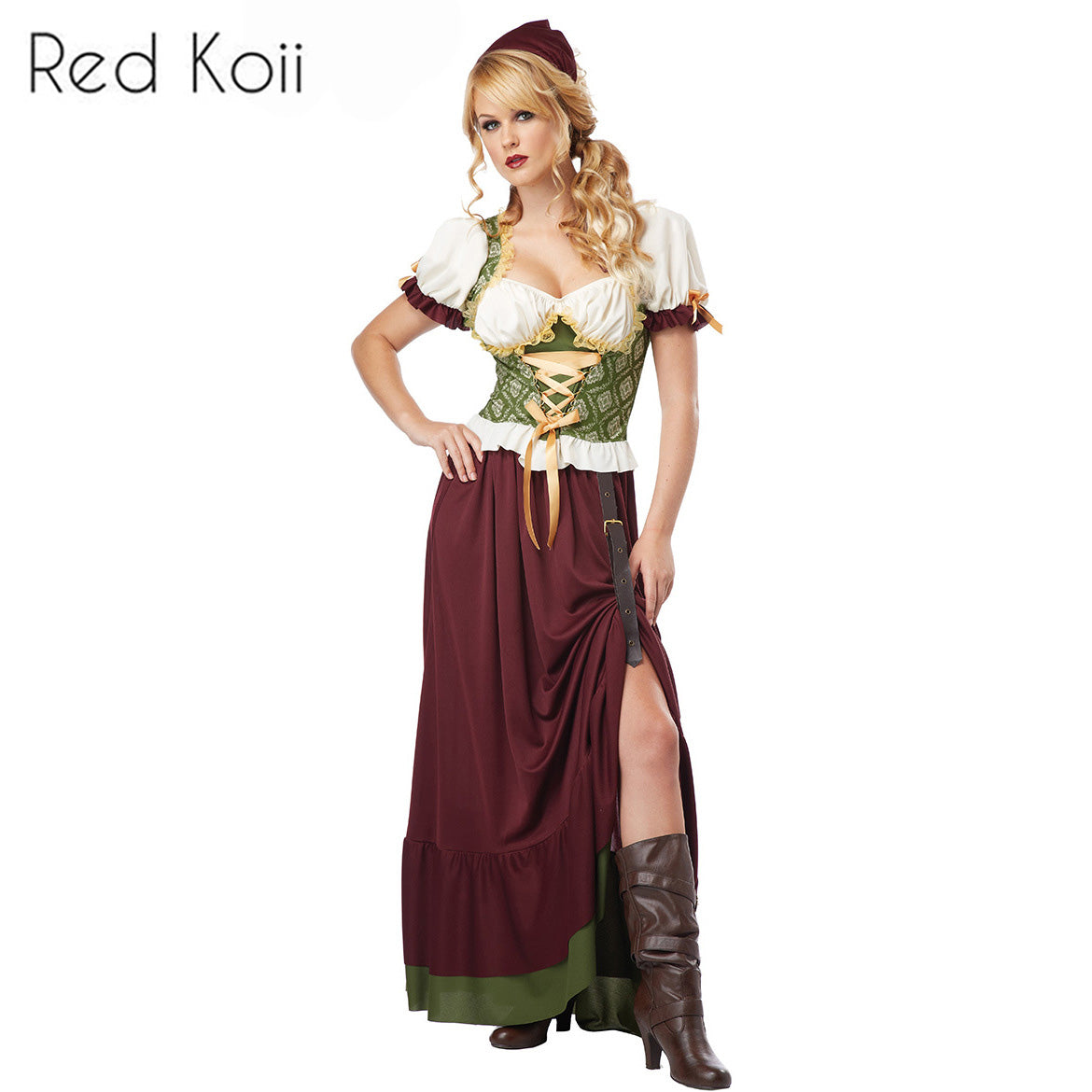 Beer Festival Maid Outfit, Halloween Costume, Vintage Dress Mimarta