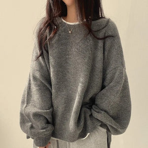 Woman Loose Sweater Mimarta