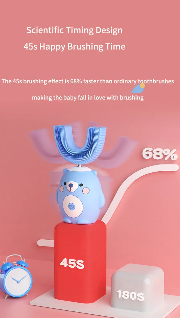 Kid's U-Shape Electric Toothbrush Rieworkes