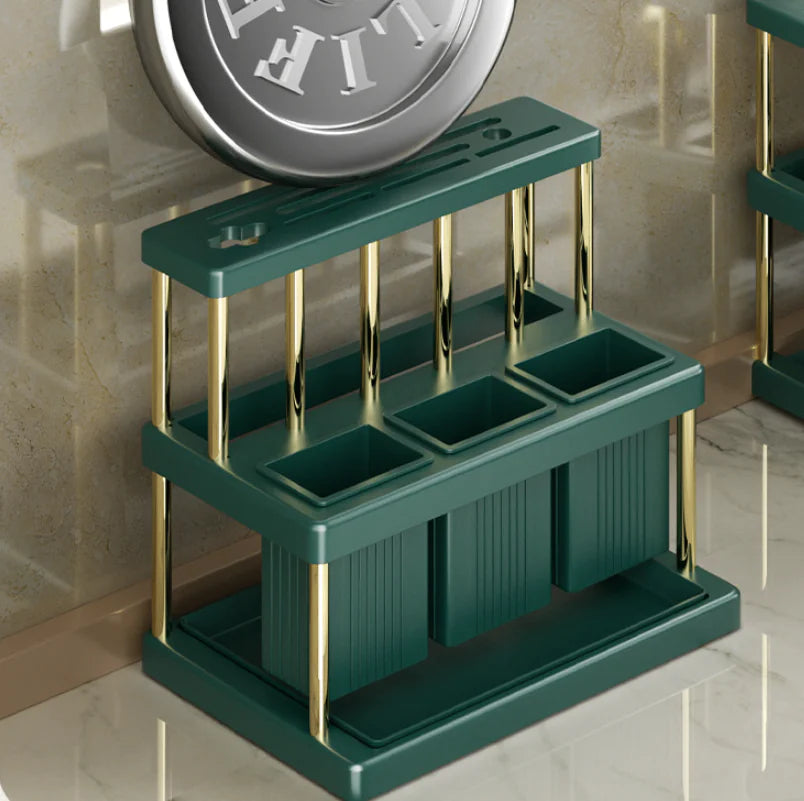 Luxury Kitchen Multifunctional Utensil Storage Rack Mimarta