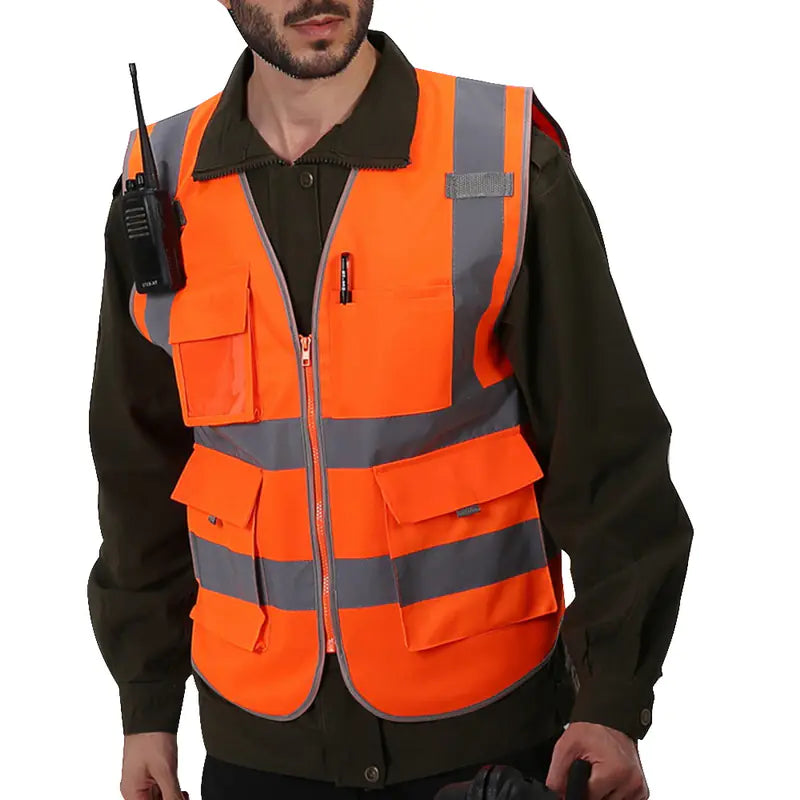 Reflective Safety Vest for Construction and Cycling Mimarta