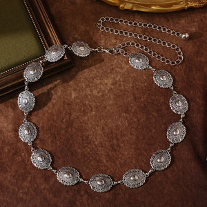 Retro Carved Waist Chain Rieworkes