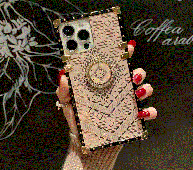 Luxury Flower Glitter Diamond Phone Case For iPhone Rieworkes