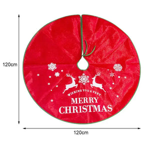 Christmas Tree Skirt Rieworkes