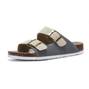 Flat Non-slip Cork Slippers For Men And Women Rieworkes