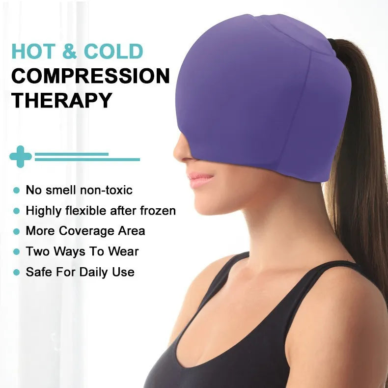 Hydrogel Ice Compress Head Cover Rieworkes