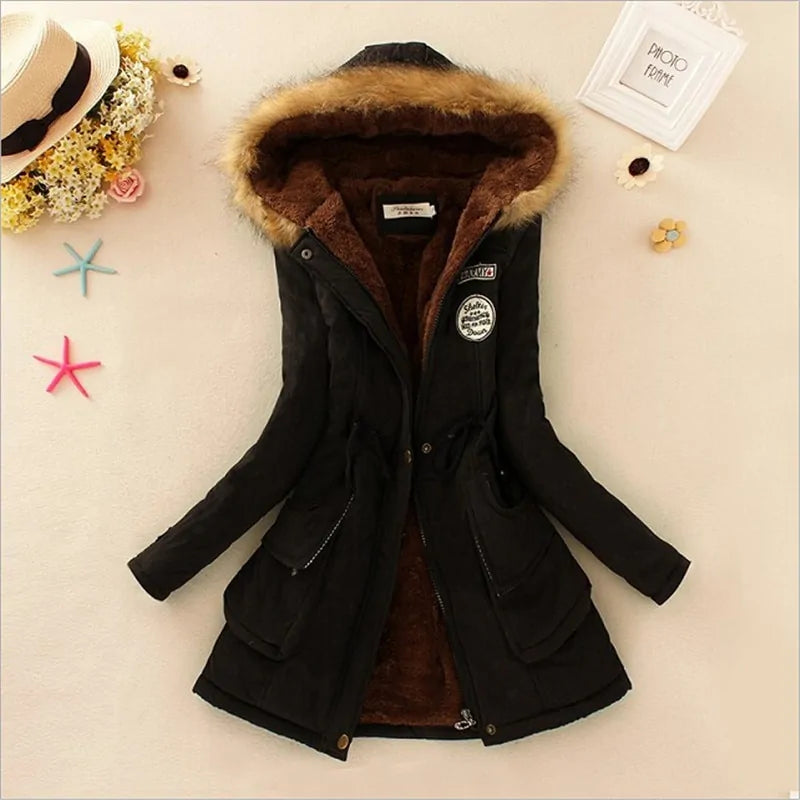 Women's Preppy Style Winter Coat Rieworkes