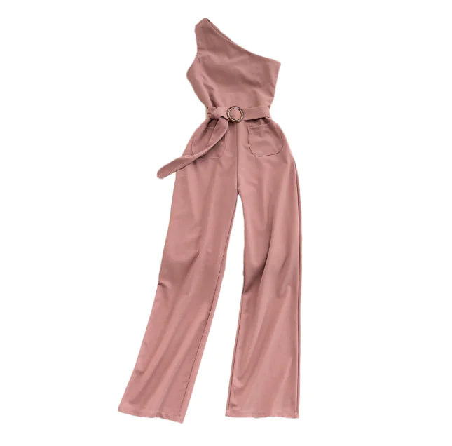 SlimFit High-Waist Jumpsuit Rieworkes