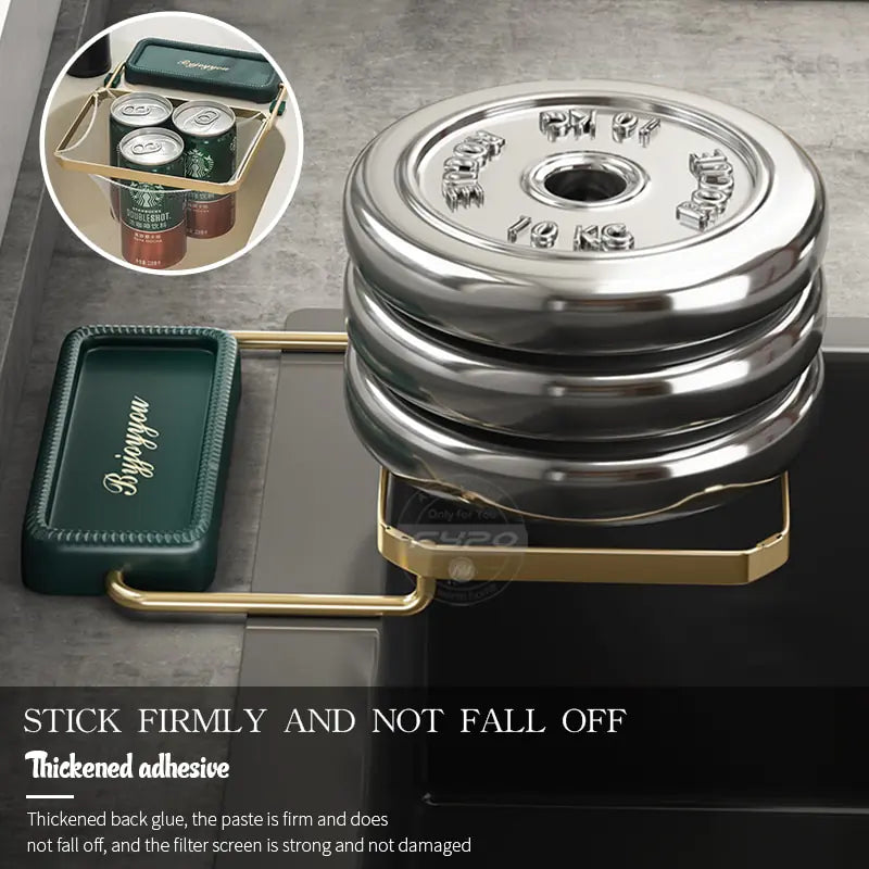 Foldable Kitchen Sink Filter Rack Rieworkes