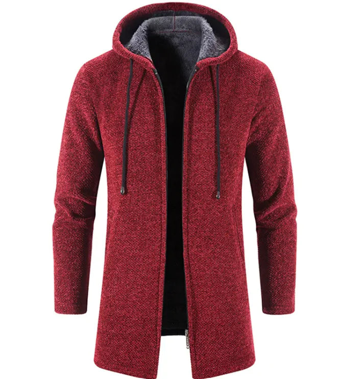 Men's All-Season Fleece-Lined Trend Cardigan – Versatile and Stylish Rieworkes