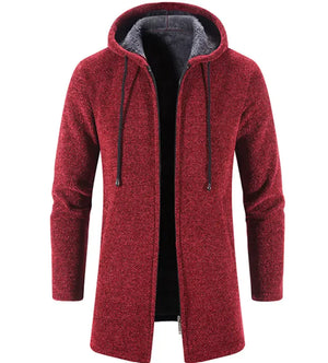 Men's All-Season Fleece-Lined Trend Cardigan – Versatile and Stylish Rieworkes
