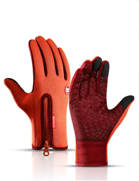 Winter Gloves Touch Screen Riding Motorcycle Sliding Waterproof Sports Gloves With Fleece Mimarta