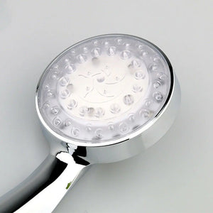 Handheld 7 Color Changing LED Light Water Bath Home Bathroom Shower Head Glow Rieworkes