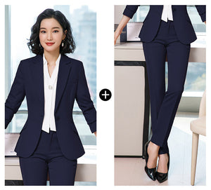 Fashionable Women's Workwear Set for Fall-Winter (2 Pieces) Mimarta
