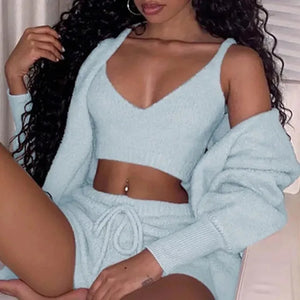 3-Piece Women's Pajama Set Mimarta