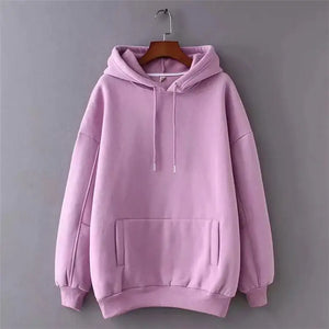 Casual Solid Color Plus Velvet Sweater for All Seasons Mimarta