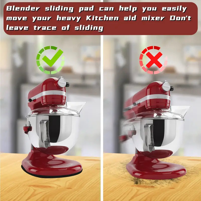 8x13 Inch Rubber Mixer Slider Mat for KitchenAid 4.5-5 Qt Mimarta
