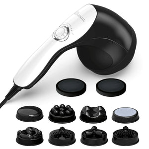 BDLENTIL Cellulite Massager Handheld Body Sculpting Machine Massage Lymphatic Stomach Abdomen Arm Belly Fat with 8 Massage Heads;Suitable in Gym Office Home Travel Ideal Gifts for Women Man Mimarta