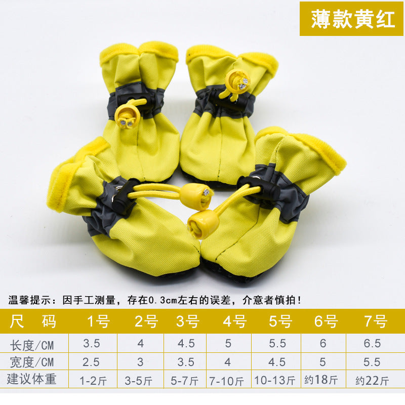Non-Slip Waterproof Dog Booties Mimarta