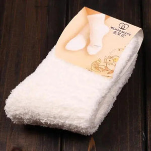 Women's Bed Socks Pure Color Rieworkes