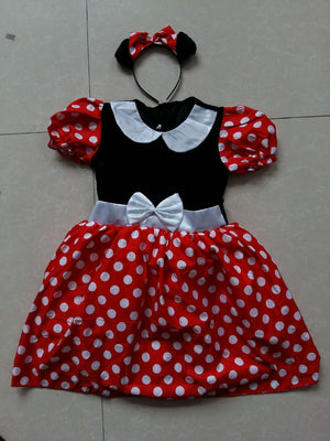 New Mickey Dress for Girls - Halloween and Performance Outfit Mimarta
