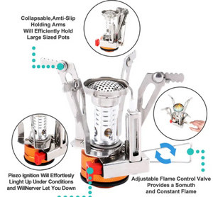Portable Camping Stove Set Mimarta