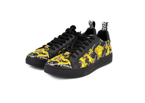 Versace Low Top Leather Vitello St. Barocco Sneakers Mimarta