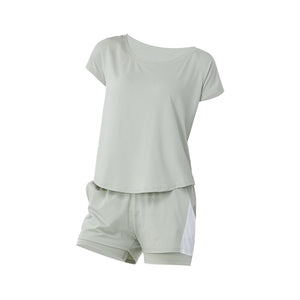 Women's Yoga Fitness Set for Gym and Running Mimarta