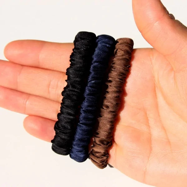 Silk Skinnies Scrunchie Set Rieworkes