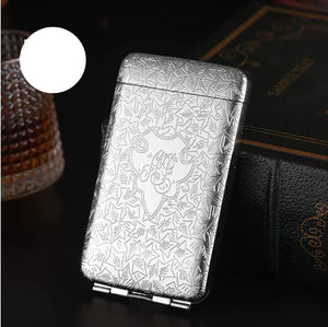 Luxury Vintage Engraved Cigarette Case for 16/20 Cigarettes Mimarta